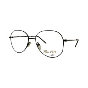 occhiali da vista Clark K1149 C030 unisex tondi in metallo nero leggero