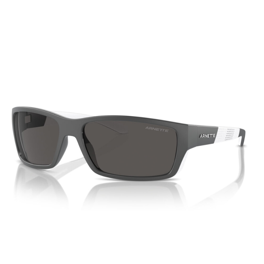 Arnette 4336 284187 Frambuesa occhiali da sole uomo sportivi wrap TR90 grigio scuro lenti grigie specchiate polarizzate water protective
