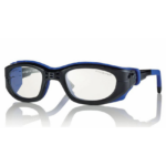 Occhiali protettivi CentroStyle F025753242000 unisex blu sportivi con montatura avvolgente in acetato lucido