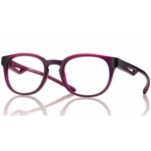 Centrostyle F034550104000 montatura Grilamid TR90 grigio opaco viola magenta forma ovale aste avvolgenti regolabili terminali sportivo
