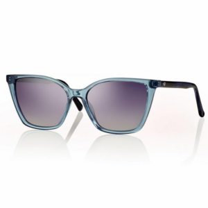 Centrostyle S0364 S036453171015 occhiali da sole donna cat-eye TR90 blu trasparente aste acetato