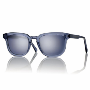 Centrostyle S0533 S053350005012 occhiali da sole unisex acetato blu trasparente forma rettangolare clubmaster