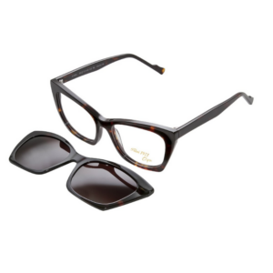 CLARK-1354-002-havana-montatura-acetato-forma-cat-eye-clip-on-magnetico-leggero