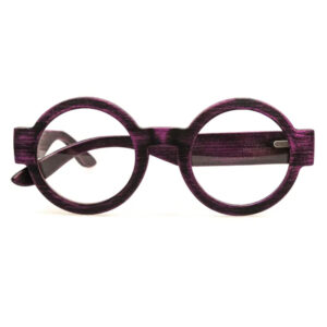Occhiali da vista donna in legno Feb31st Simona CO45792K065 viola artigianali