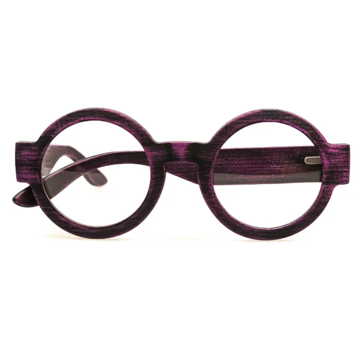 Occhiali da vista donna in legno Feb31st Simona CO45792K065 viola artigianali