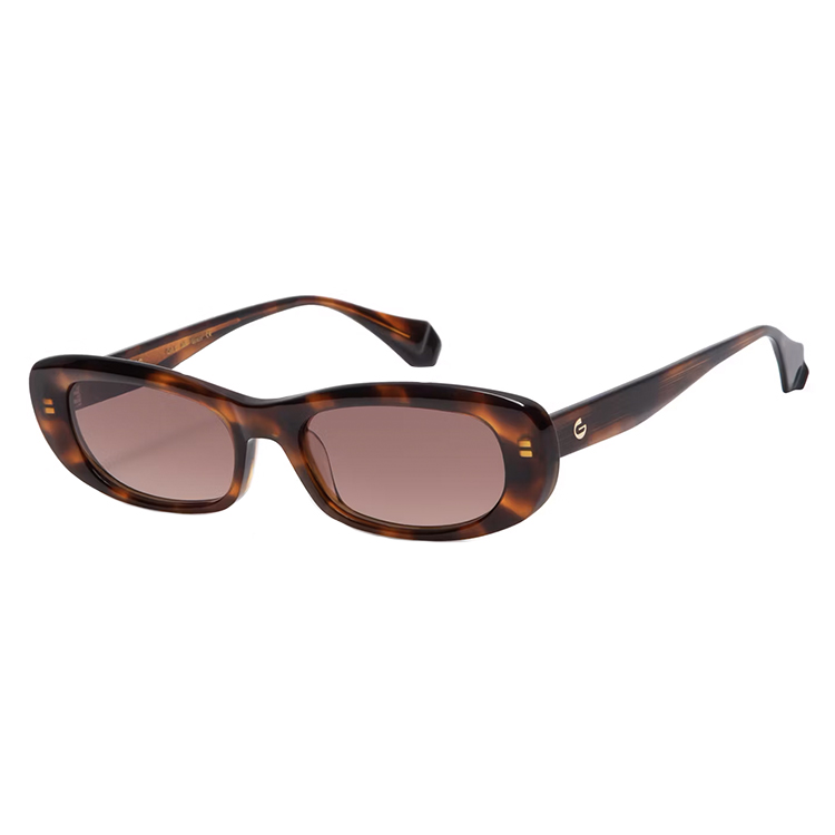 Gigi Studios Piper 6898 2 occhiali da sole donna rettangolari acetato havana tartarugato