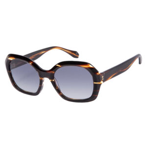 Gigi Studios Zenaida 6936 2 occhiali da sole donna geometrici acetato havana tartarugato viso piccolo