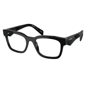 Occhiali da vista Prada A10V 16K1O1 nero squadrati full rim eleganti per donna e uomo