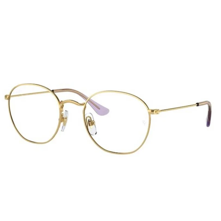 Ray-Ban-Junior-RY9572V-Junior-Rob-4091-oro-arista-montatura-metallo-forma-irregular-naselli-regolabili-full-rim