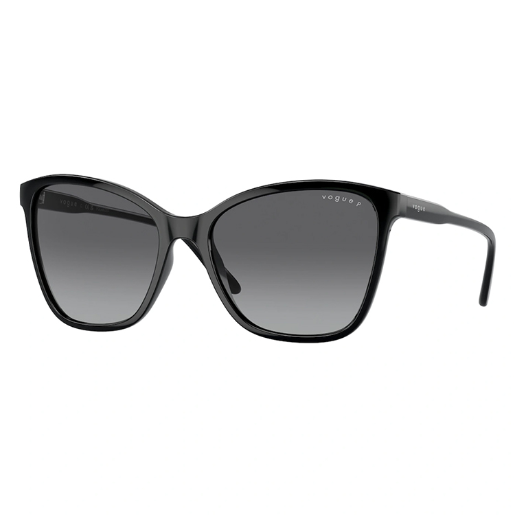 Occhiali da sole Vogue 5520S W44/T3 donna neri farfalla eleganti lenti grigio sfumato