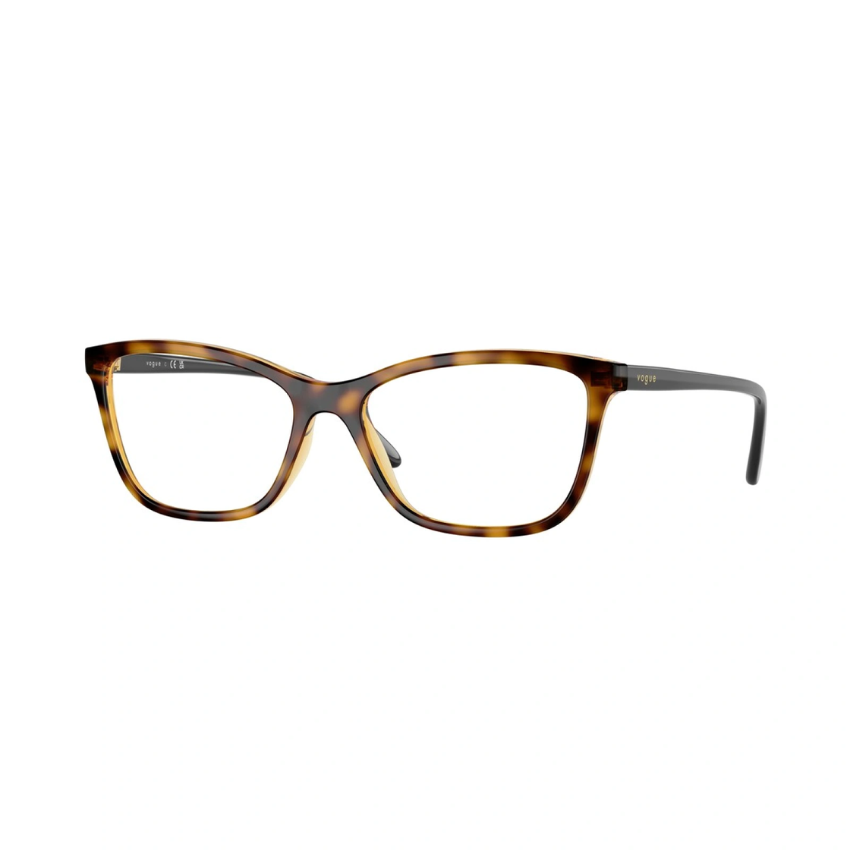 Vogue VO5603 2718 occhiali da vista donna full rim in nylon ultraleggero marrone Total Dark Havana uniscono leggerezza e durabilità