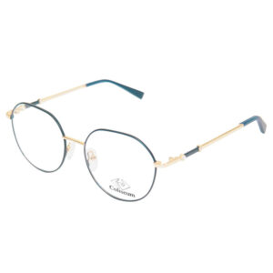 COLISEUM CL208/002 occhiali da vista metallo borgogna con dettagli oro unisex