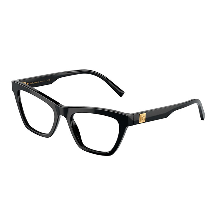 Occhiali da vista in acetato Dolce & Gabbana 3359 501 neri rettangolari
