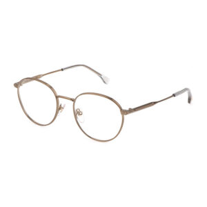 Occhiali da vista Lozza VL2402 0SRF 190605375846 unisex dorati retrò con montatura rotonda in metallo
