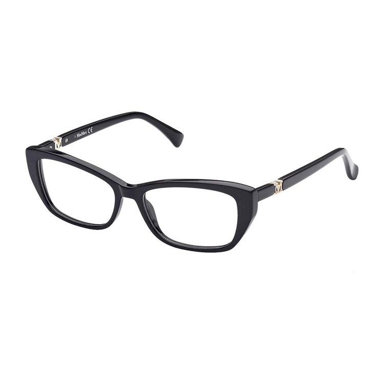 Occhiali da vista MaxMara MM5035 1 neri lucidi con montatura rettangolare in acetato