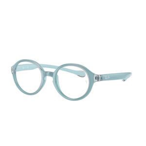 Ray-Ban RY9075V 3879 montatura junior light blue nylon
