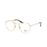 Ray-Ban Vista 3447V 2500 montatura rotonda metallo oro