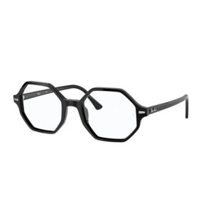Ray-Ban Britt RX5472 140 occhiali da vista acetato nero geometrico unisex