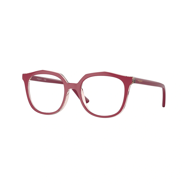 Montatura da vista junior Vogue 2017 2931 trasparente rosa/fucsia