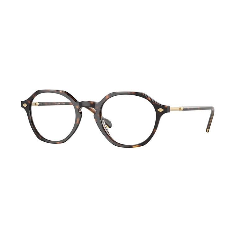 Occhiale Vogue VO5472 W656 montatura esagonale in acetato Havana