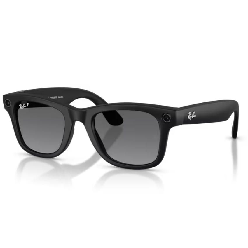 Ray-Ban RW4012 601ST3 Meta Wayfarer occhiali smart neri opachi
