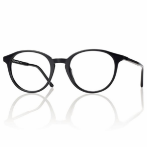 Centrostyle F0640 occhiali da vista unisex in acetato nero lucido