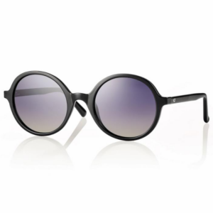 Centrostyle S037351001015 – occhiali donna tondi neri con lenti sfumate eleganti