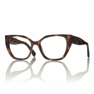Centrostyle F064854009000 occhiali da vista donna cat-eye in acetato marrone tartarugato