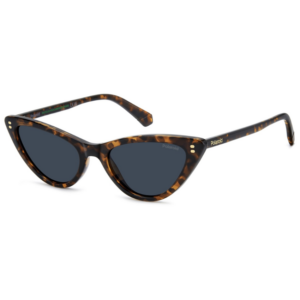 Occhiali da sole Polaroid PLD 6246/S donna tartarugati con lenti grigie polarizzate