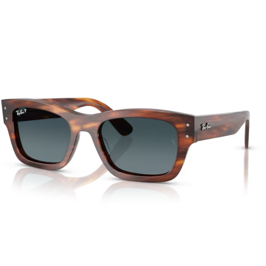 Occhiali Ray-Ban 7683S JOSEPH 954/S3 uomo tartarugati con lenti polarizzate blu