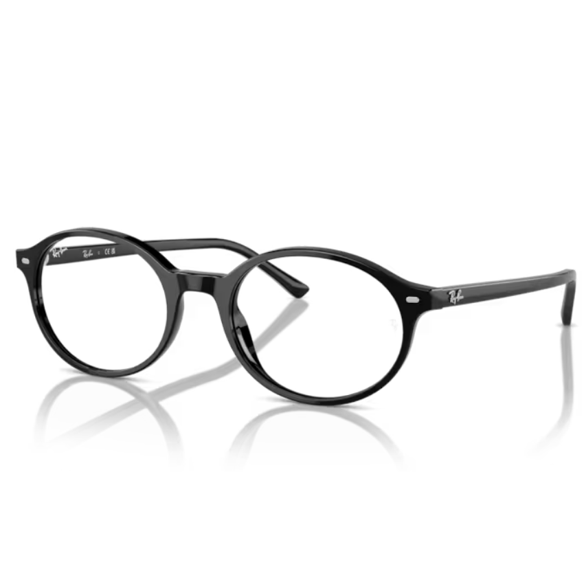 Ray-Ban RX5429 2000 German occhiali da vista in acetato nero squadrati