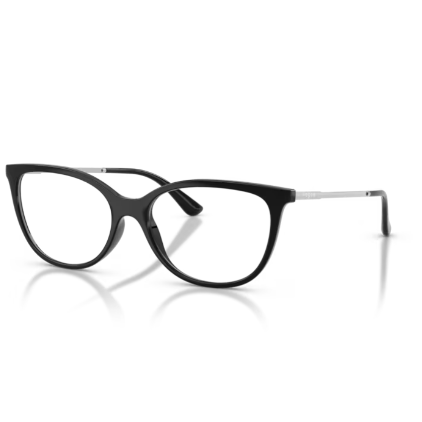 Vogue 563 W44 – occhiali da vista Vogue 563 neri donna cat-eye eleganti