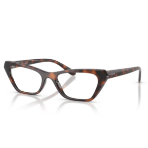 Vogue VO5670 2718 occhiali da vista donna cat-eye havana scuro montatura nylon leggera forma affusolata look elegante