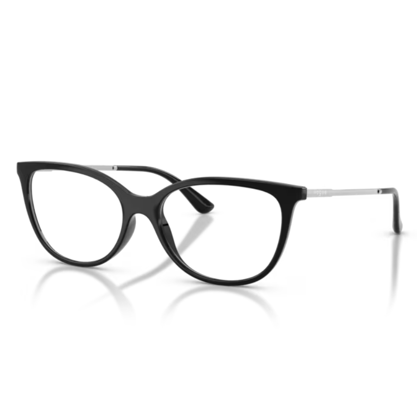Vogue 5673 W44 – occhiali da vista Vogue 5673 neri donna con montatura elegante cat-eye