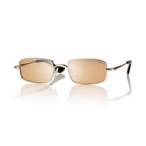 occhiali sole Centrostyle S0658 oro con lenti arancio polarizzate