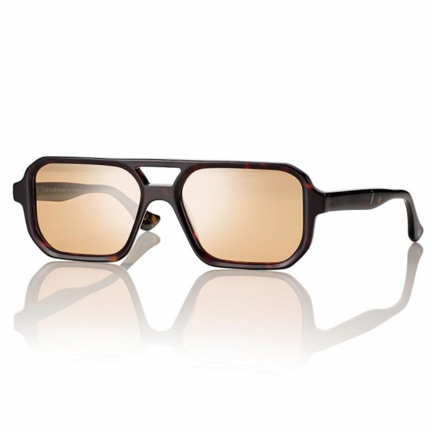 occhiali da sole Centrostyle S067155009044 oro tartarugato