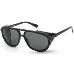 occhiali da sole Lozza SL4416 Zilo Cortina 700 neri stile glacier con protezioni laterali