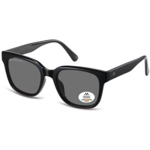 occhiali da sole Montana MP54 neri polarizzati unisex con montatura wayfarer full rim