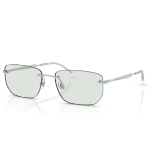 Occhiali da sole Ray‑Ban RB3768 003/M1 unisex con struttura rimless e lenti scure – stile moderno e versatile