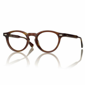 Occhiali da vista Centrostyle F068747009000 montatura pantos acetato havana con ponte keyhole