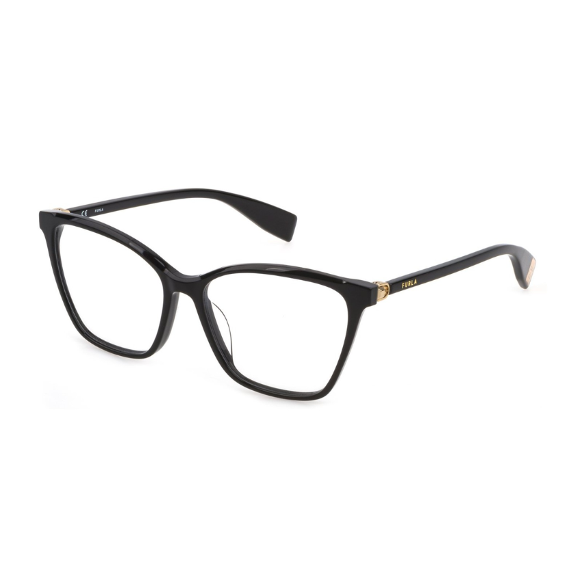 Furla VFU545 0700 donna nero lucido farfalla acetato cerniere oro