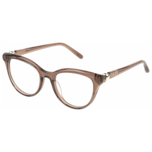 Occhiali da vista Furla VFU877 0G73 donna cat eye marrone trasparente eleganti con dettagli oro