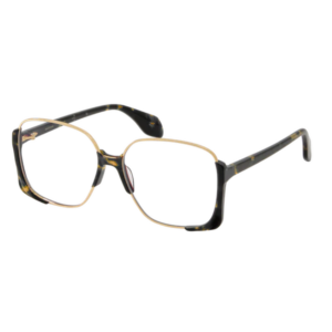 Gigi Studios GS1060 SENNA 21 occhiali da sole donna squadrati tartarugati con profilo dorato e lenti scure