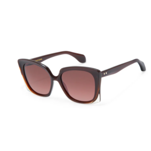 Gigi Studios GS1045 REVIVRE45 23 occhiali da sole donna havana oversize con lenti rosa sfumato