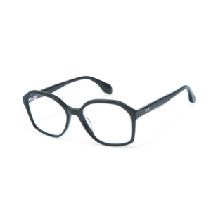 Occhiali da vista Gigi Studios GS1028 THRIVE 007 unisex blu petrolio geometrici eleganti in acetato