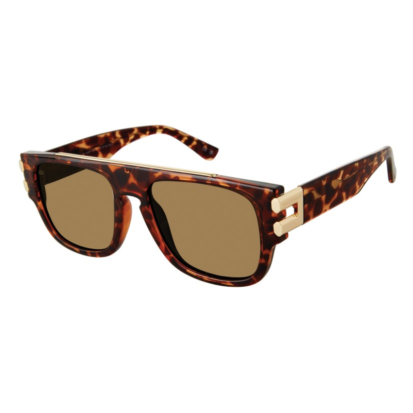 Privé Revaux So Luxe/S havana marrone 86 navigator barra oro lenti marroni unisex