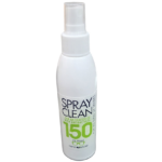 Spray pulizia lenti Centrostyle Spray Clean 150 ml antibatterico con flacone bianco e formula 0% alcool