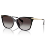 Occhiali da sole Michael Kors Andermatt MK2295U 30058G Nero con lenti grigio sfumato e dettagli dorati