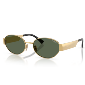 Vogue VO4362S 280/71 oro con montatura ovale in metallo e lenti verde scuro