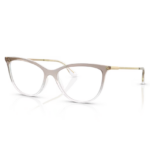 Occhiali da vista Vogue VO5239 2736 Marrone Sfumato Crystal da donna con montatura cat-eye